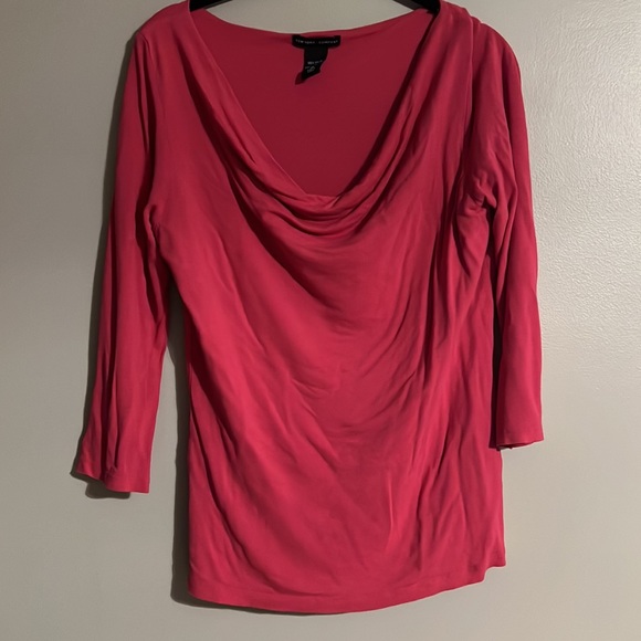 NY&Co drape neck shirt - Picture 2 of 7